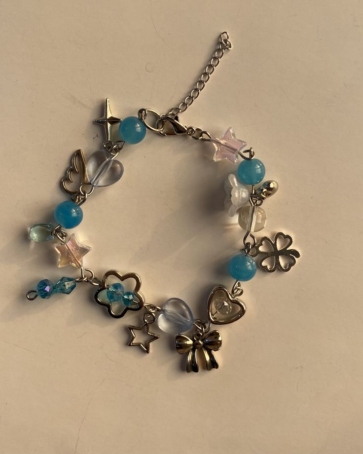 Blue pastel bracelet