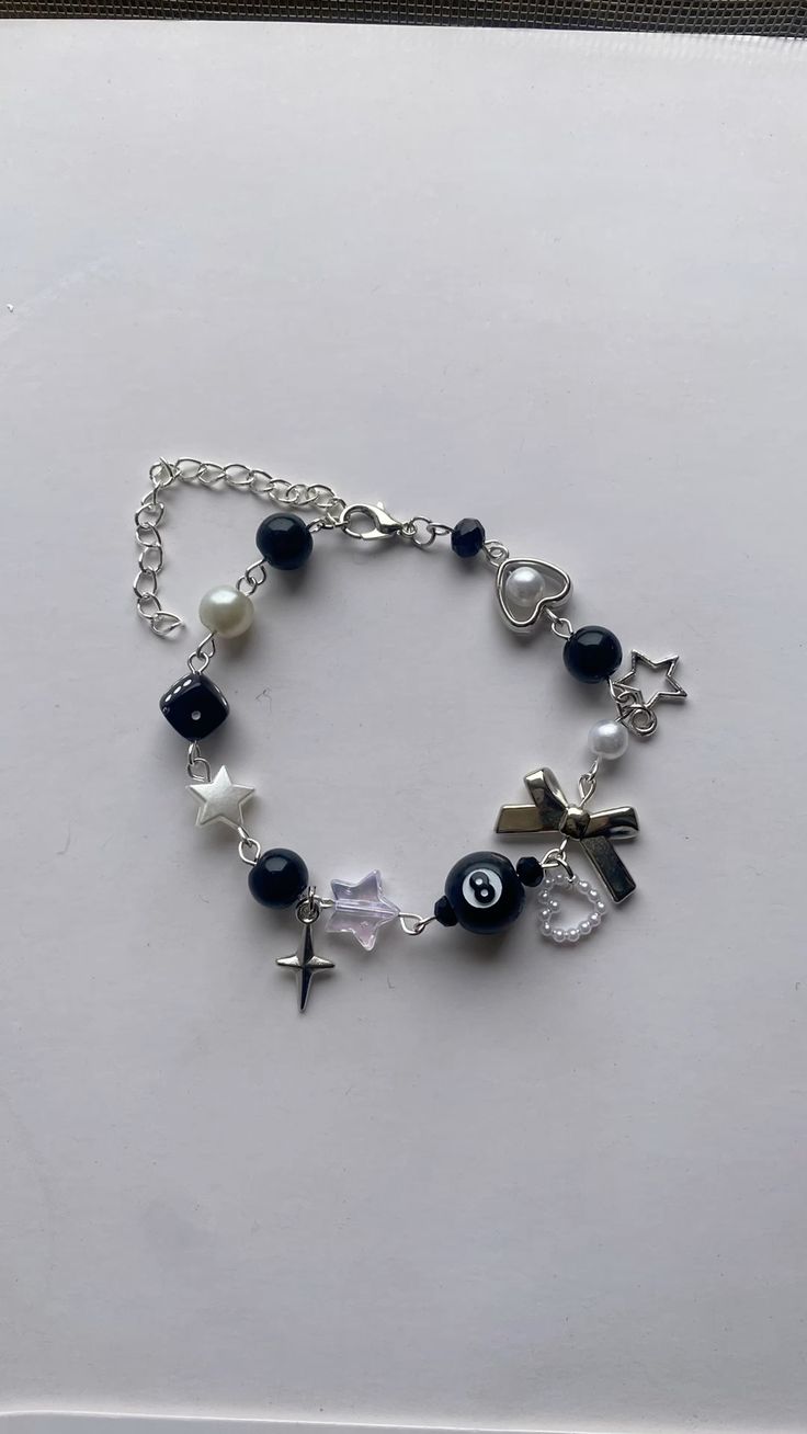 Y2K bracelet(black)